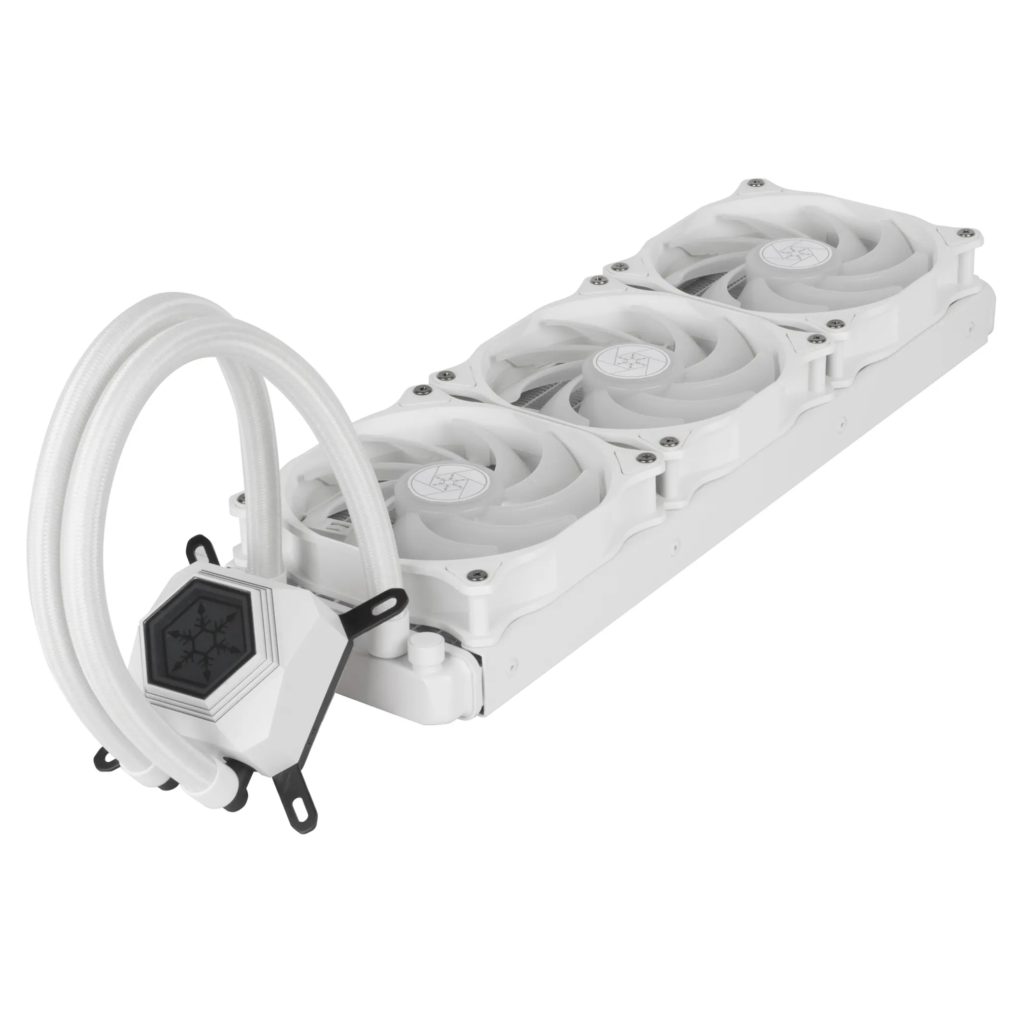 Купить Система водяного охлаждения SilverStone PermaFrost 360 White (SST-PF360W-ARGB-V2) - фото 2