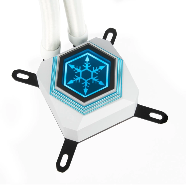 Купить Система водяного охлаждения SilverStone PermaFrost 360 White (SST-PF360W-ARGB-V2) - фото 4