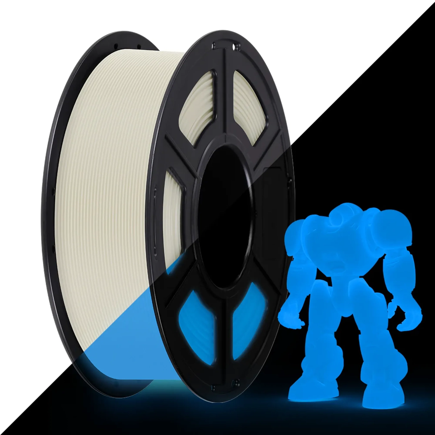 Купити PLA Filament (пластик) Anycubic для 3D принтера, 1кг, темно-синій (HFGBL-101) - фото 1