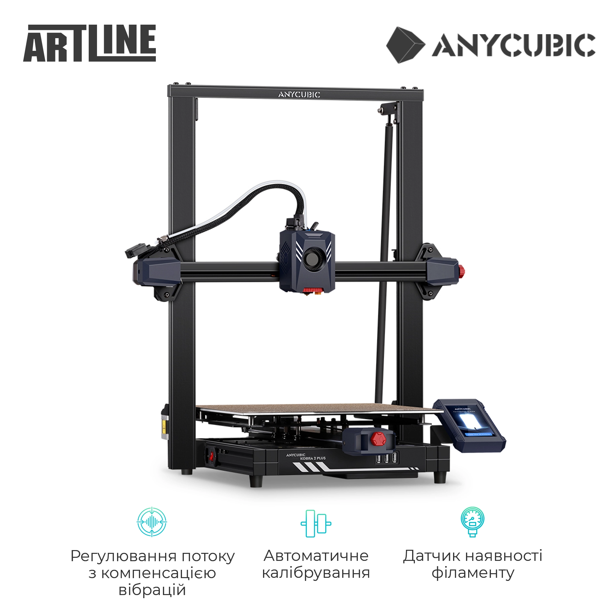 Купити 3D-принтер Anycubic Kobra 2 Plus (K2PB0BK-Y-O) - фото 3