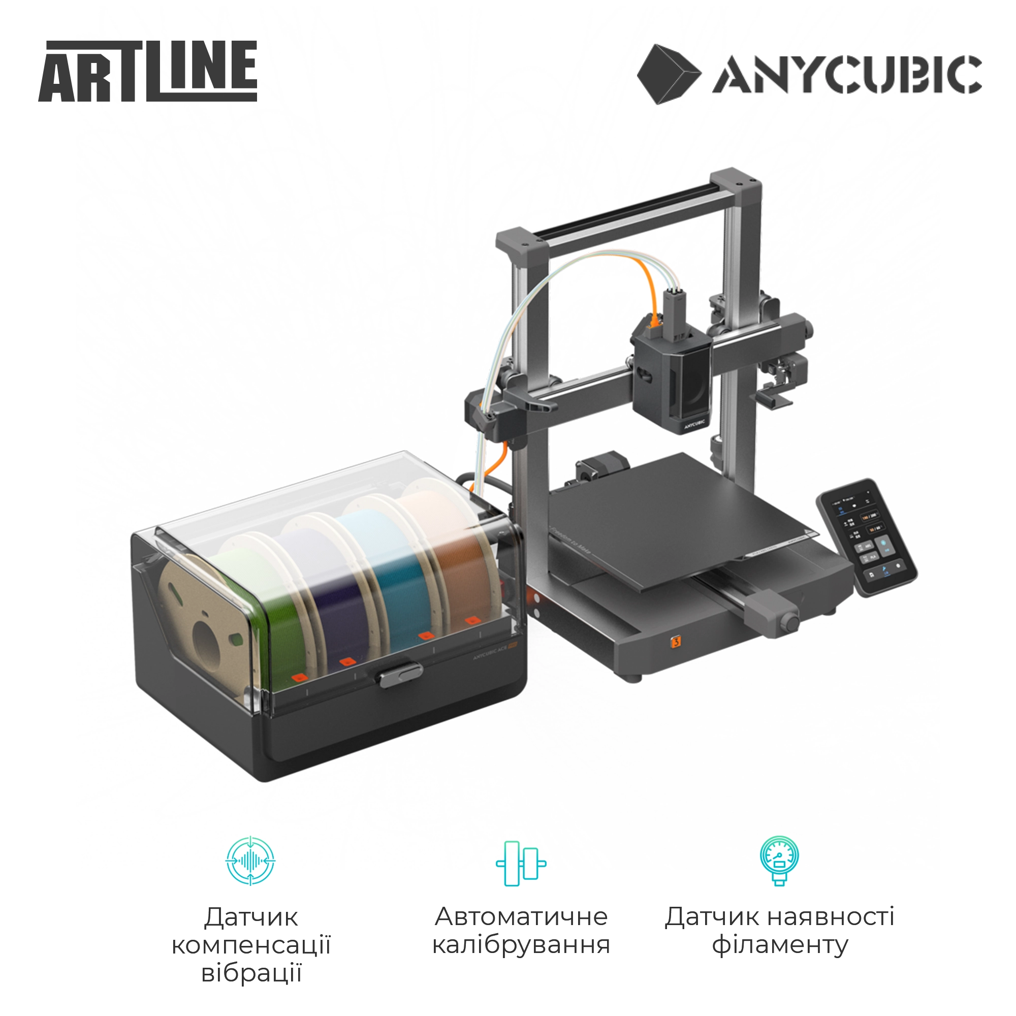 Купить 3D-принтер Anycubic Kobra 3 combo EU (K3CBBK0A-O) - фото 3