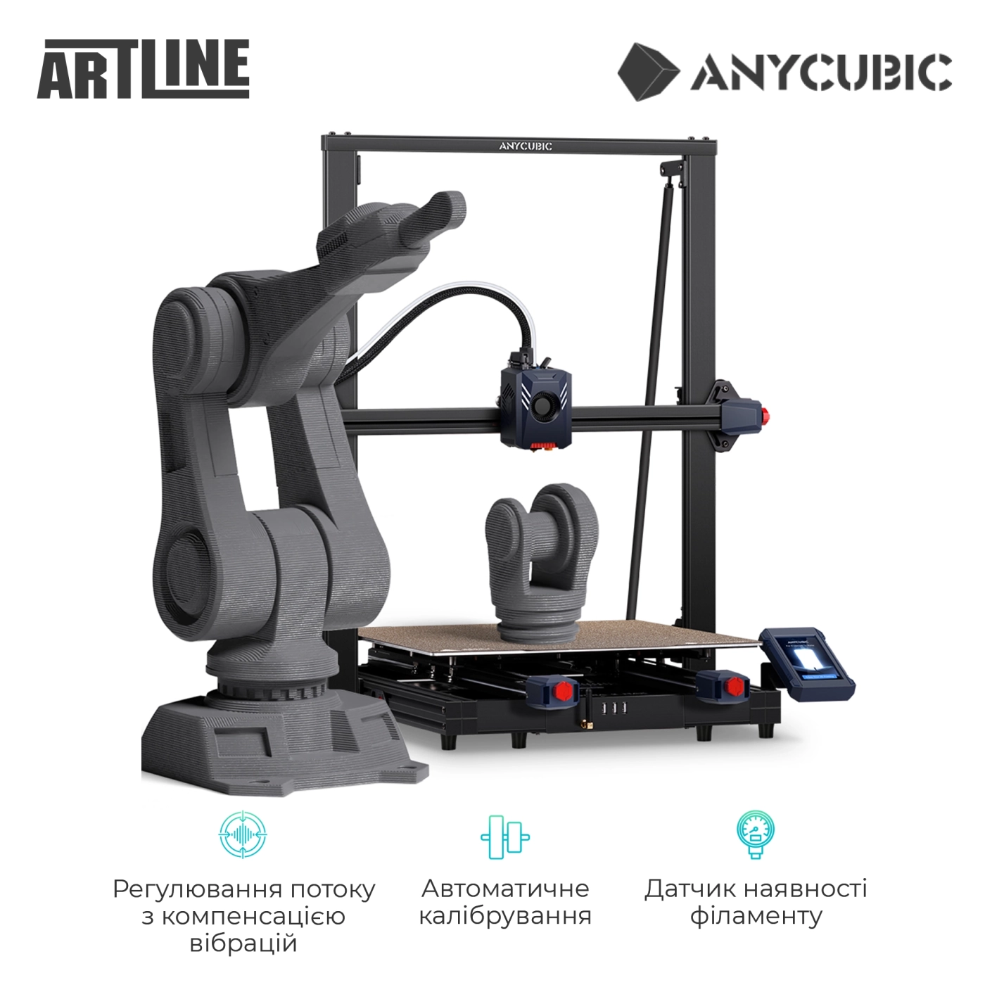 Купить 3D-принтер Anycubic Kobra 2 Max (K2MD0BK-Y-O) - фото 3