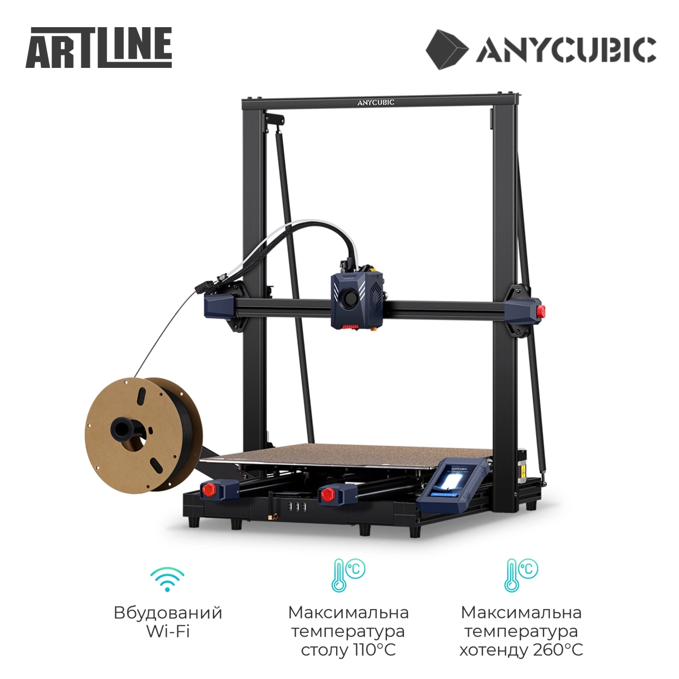 Купить 3D-принтер Anycubic Kobra 2 Max (K2MD0BK-Y-O) - фото 4