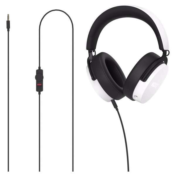 Купить Наушники NZXT Wired Closed Back Headset 40mm White V2 (AP-WCB40-W2) - фото 3