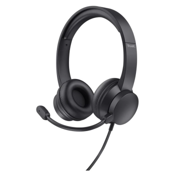 Купить Наушники Trust Ayda mini-jack 3.5mm Black (25087) - фото 1