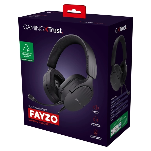 Купити Навушники Trust GXT 489 Fayzo Black (24898) - фото 6