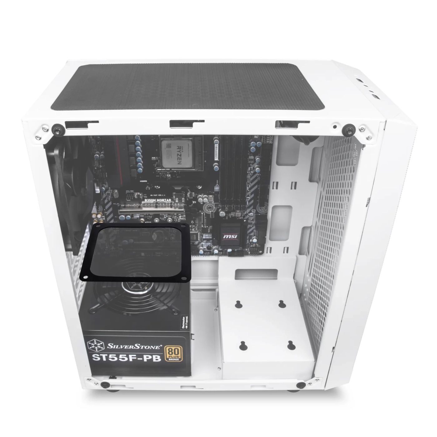 Купить Пылевой фильтр для вентилятора SilverStone FF123B 120mm Black (SST-FF123B) - фото 5