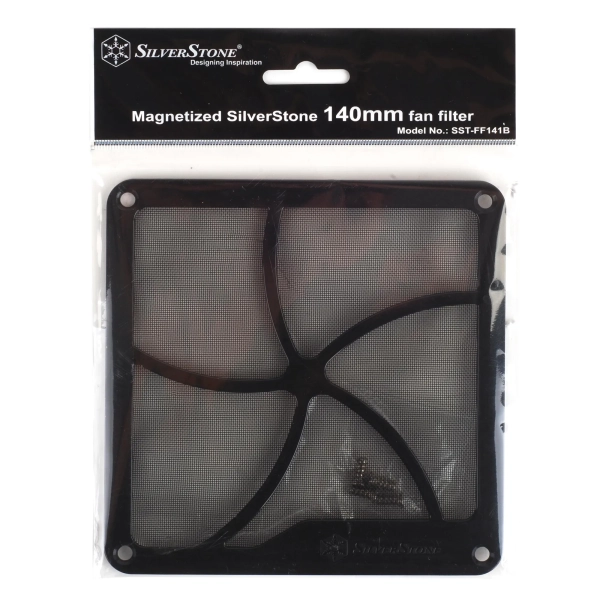 Купить Пылевой фильтр для вентилятора SilverStone FF141B 140mm Black (SST-FF141B) - фото 4