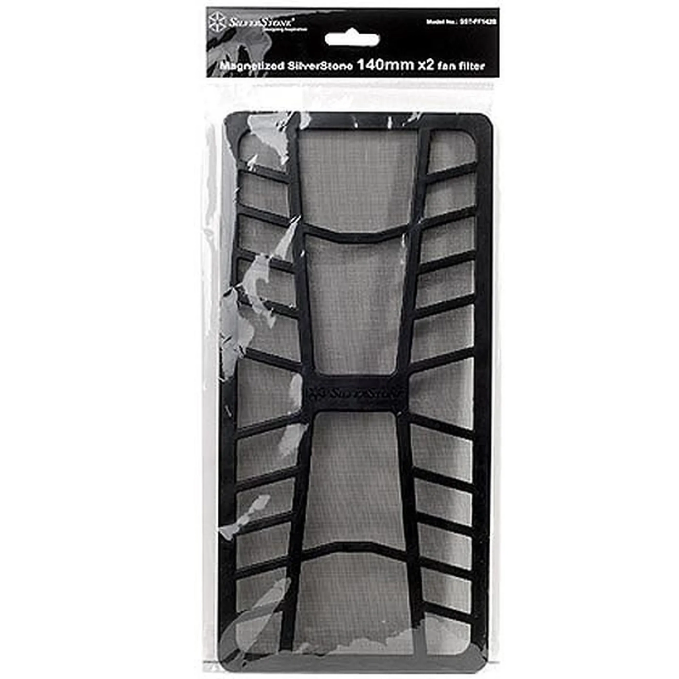 Купить Пылевой фильтр для вентилятора SilverStone FF142B 320x155mm Black (SST-FF142B) - фото 6