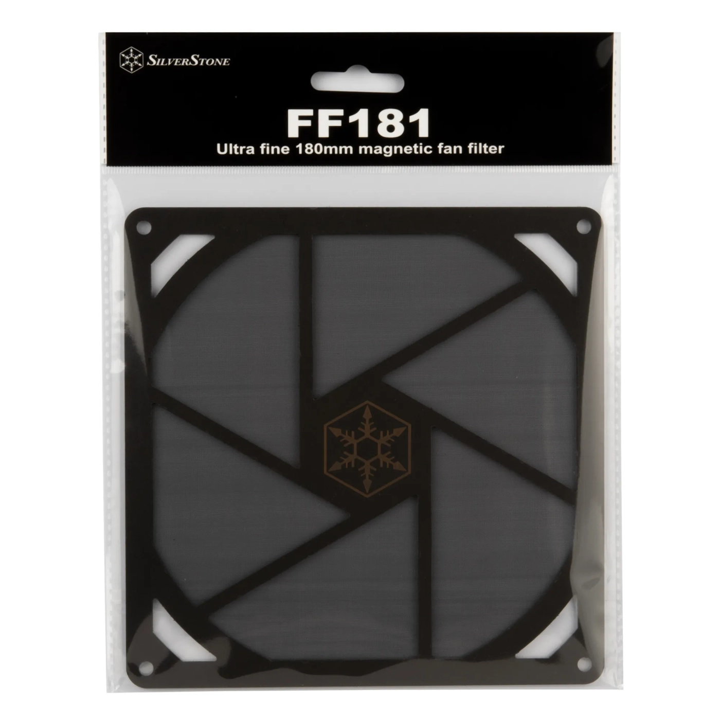 Купить Пылевой фильтр для вентилятора SilverStone FF181B 180mm Black (SST-FF181B) - фото 8