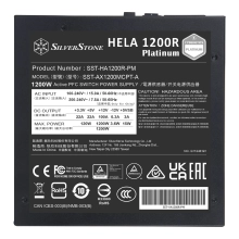 Купить Блок питания SilverStone Hela Cybenetics 1200W Platinum (SST-HA1200R-PM) - фото 4