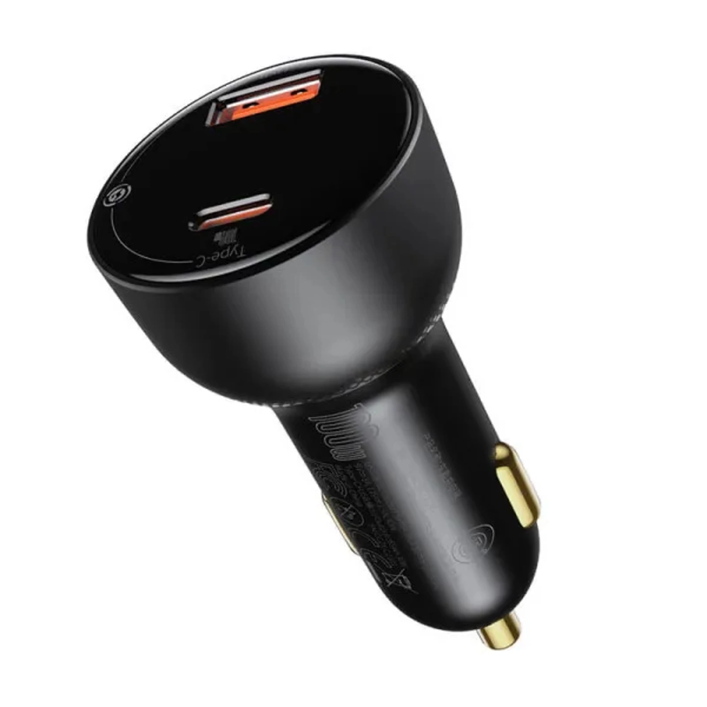 Купити Автомобільний зарядний пристрій Baseus Superme Series Dual-port Car Charger 100W (CCZX-01) - фото 2