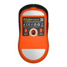 Купити Мишка HATOR Quasar 2 PRO wireless Black/Orange (HTM560BO) - фото 2