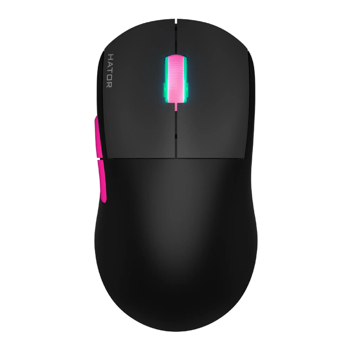 Купить Мышь HATOR Quasar 2 Ultra 4K wireless Black/Pink (HTM570BP) - фото 1