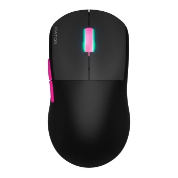 Купити Мишка HATOR Quasar 2 Ultra 4K wireless Black/Pink (HTM570BP) - фото 1