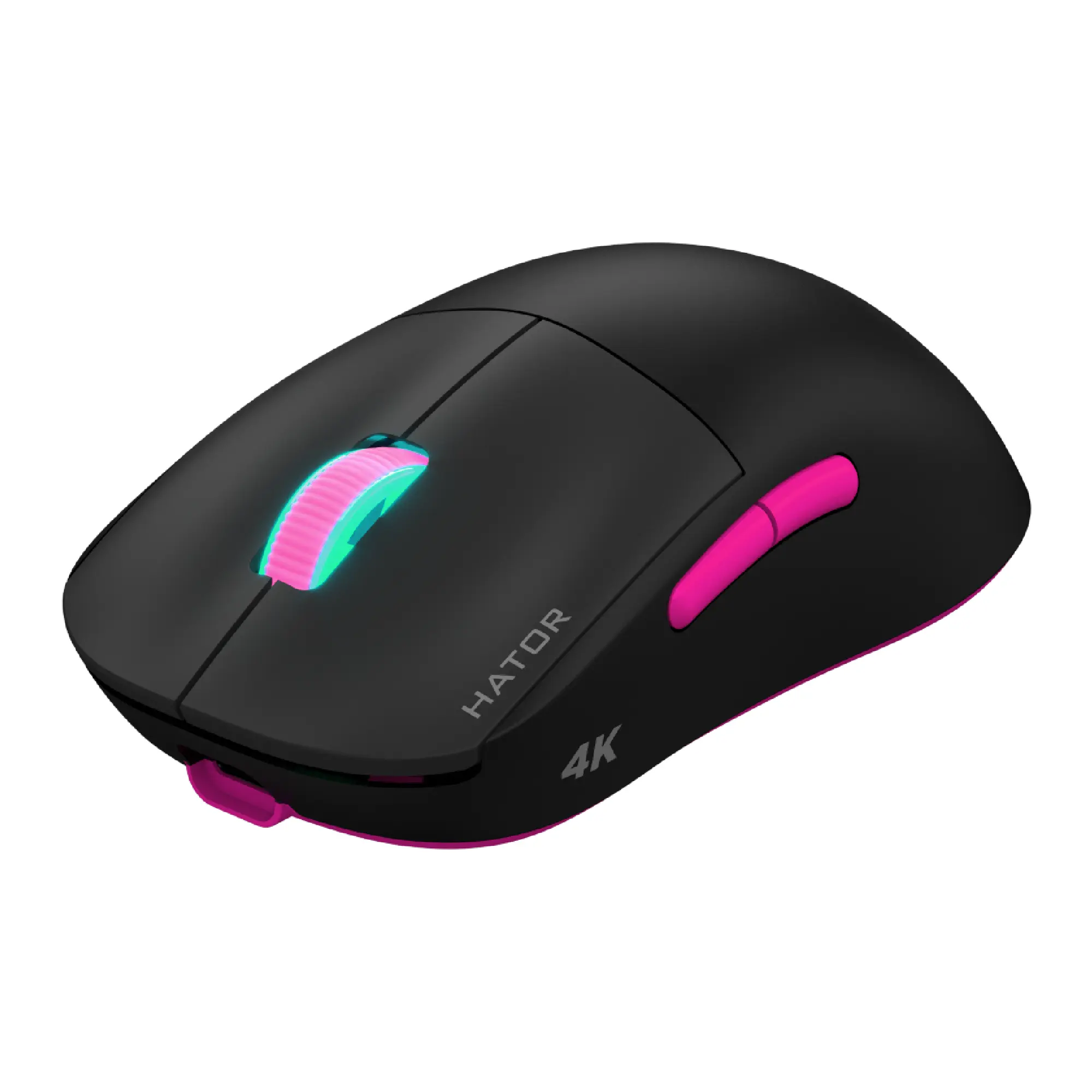 Купить Мышь HATOR Quasar 2 Ultra 4K wireless Black/Pink (HTM570BP) - фото 2