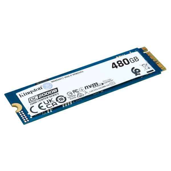 Купить SSD диск Kingston DC2000B 480GB M.2 PCIe 4.0 NVMe (SEDC2000BM8/480G) - фото 2