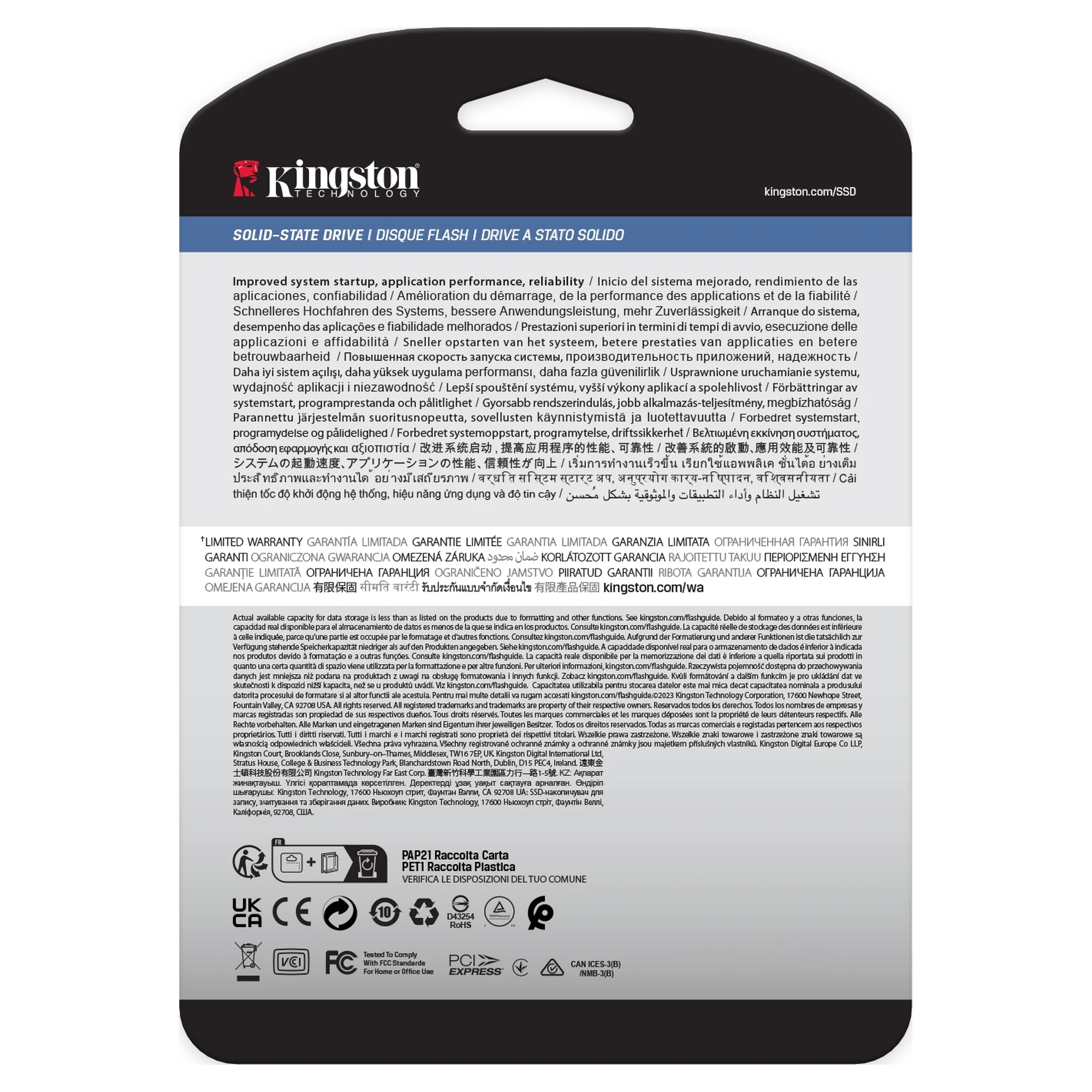 Купить SSD диск Kingston DC2000B 480GB M.2 PCIe 4.0 NVMe (SEDC2000BM8/480G) - фото 5