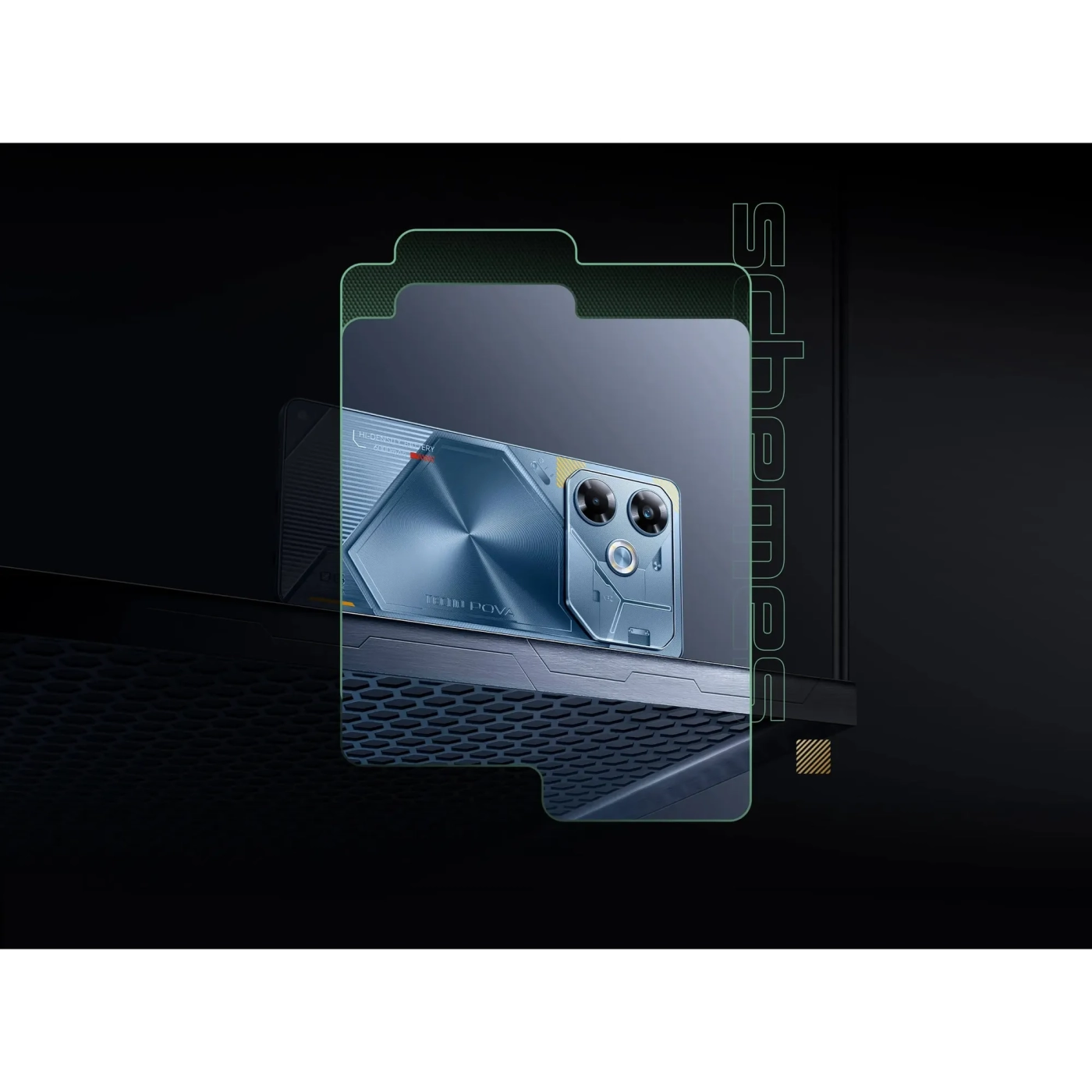 Купити Смартфон Tecno Pova 6 (LI7) 12/256GB (4894947019104) Interstellar Blue - фото 2