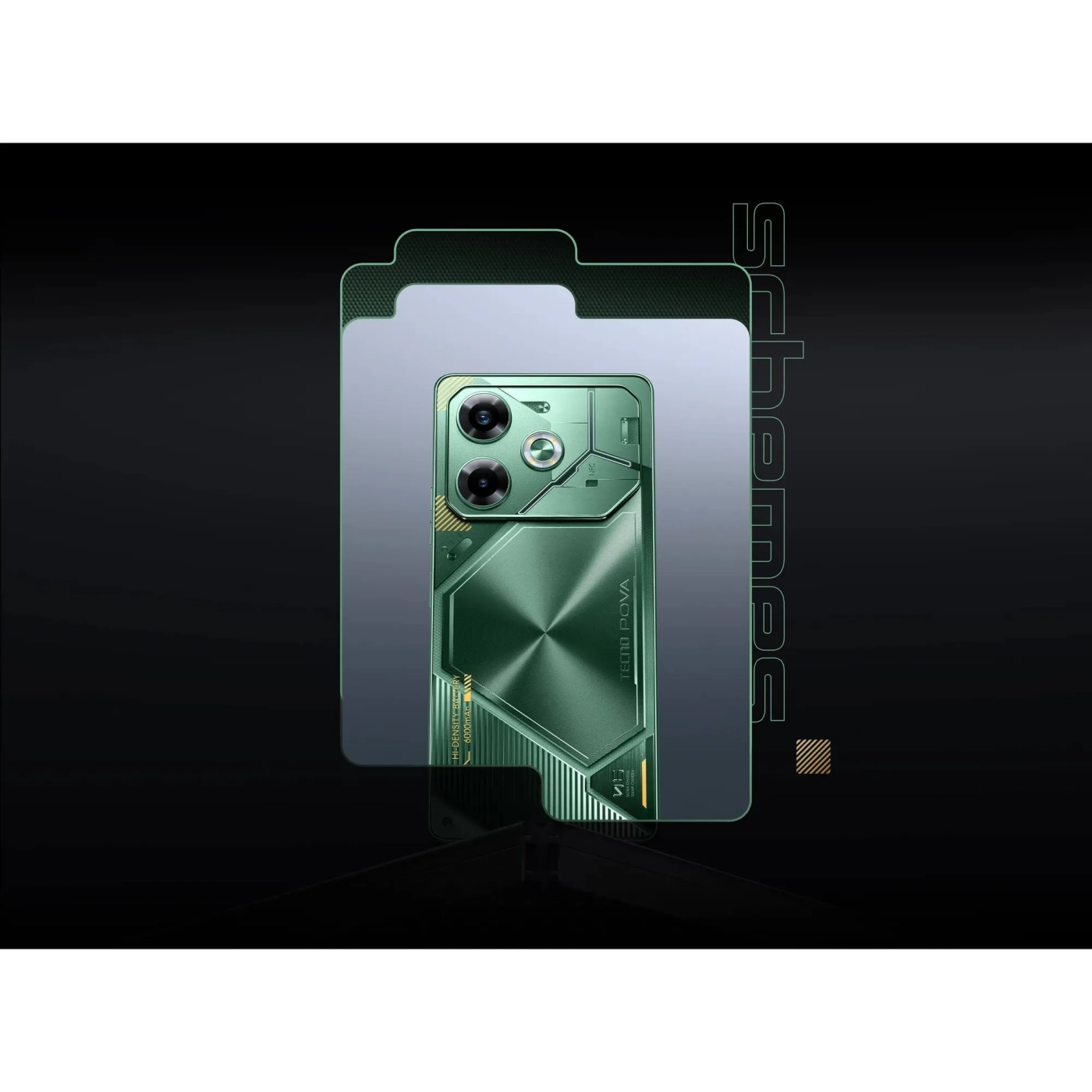 Купить Смартфон Tecno Pova 6 (LI7) 8/256GB (4894947019074) Comet Green - фото 2