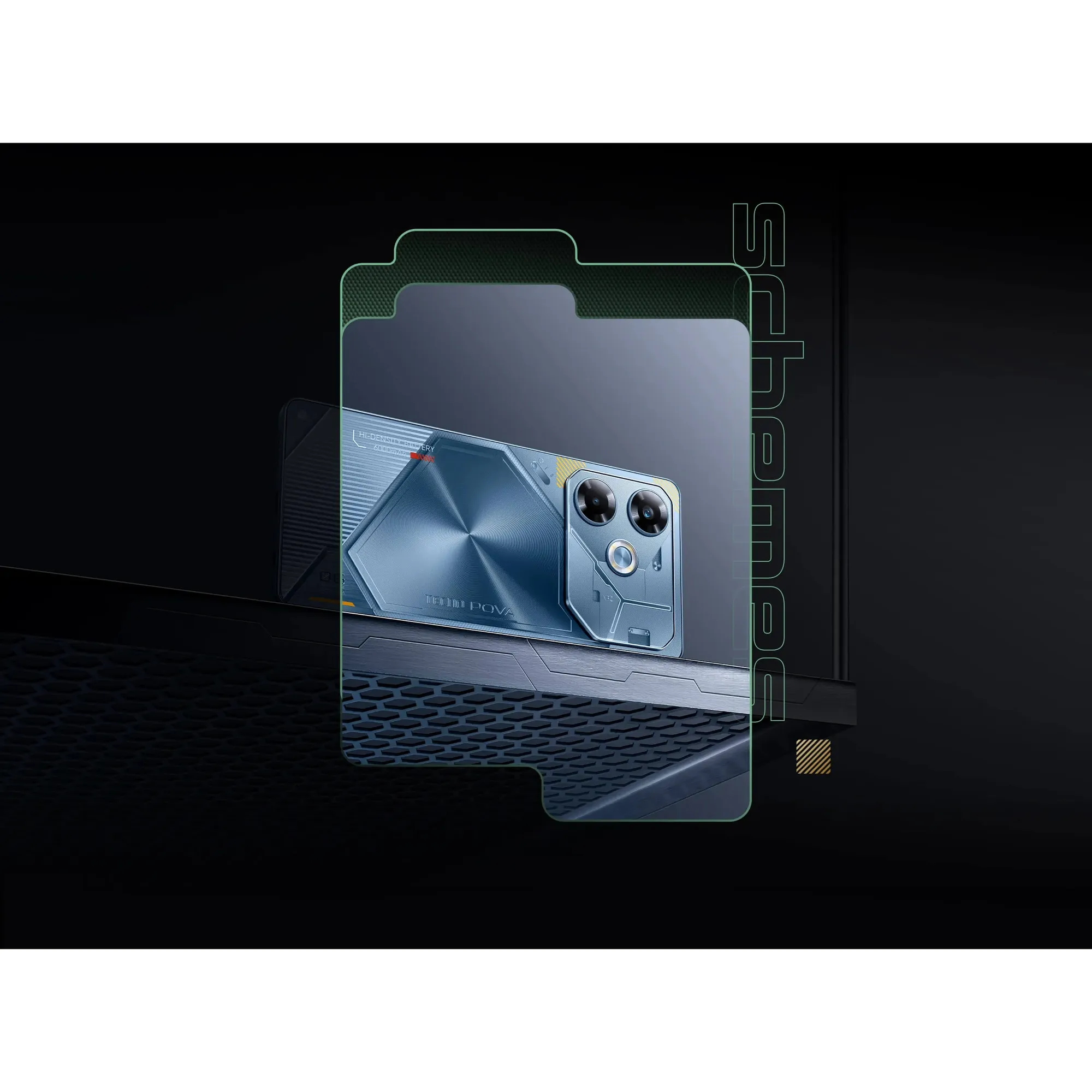 Купити Смартфон Tecno Pova 6 (LI7) 8/256GB (4894947019098) Interstellar Blue - фото 2