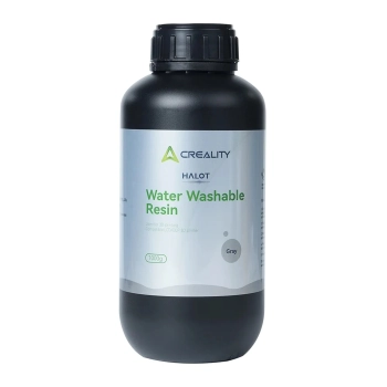 Купить Фотополимерная смола CREALITY HALOT смывающаяся Water Washable Resin 1кг, серая (3302010052) - фото 1