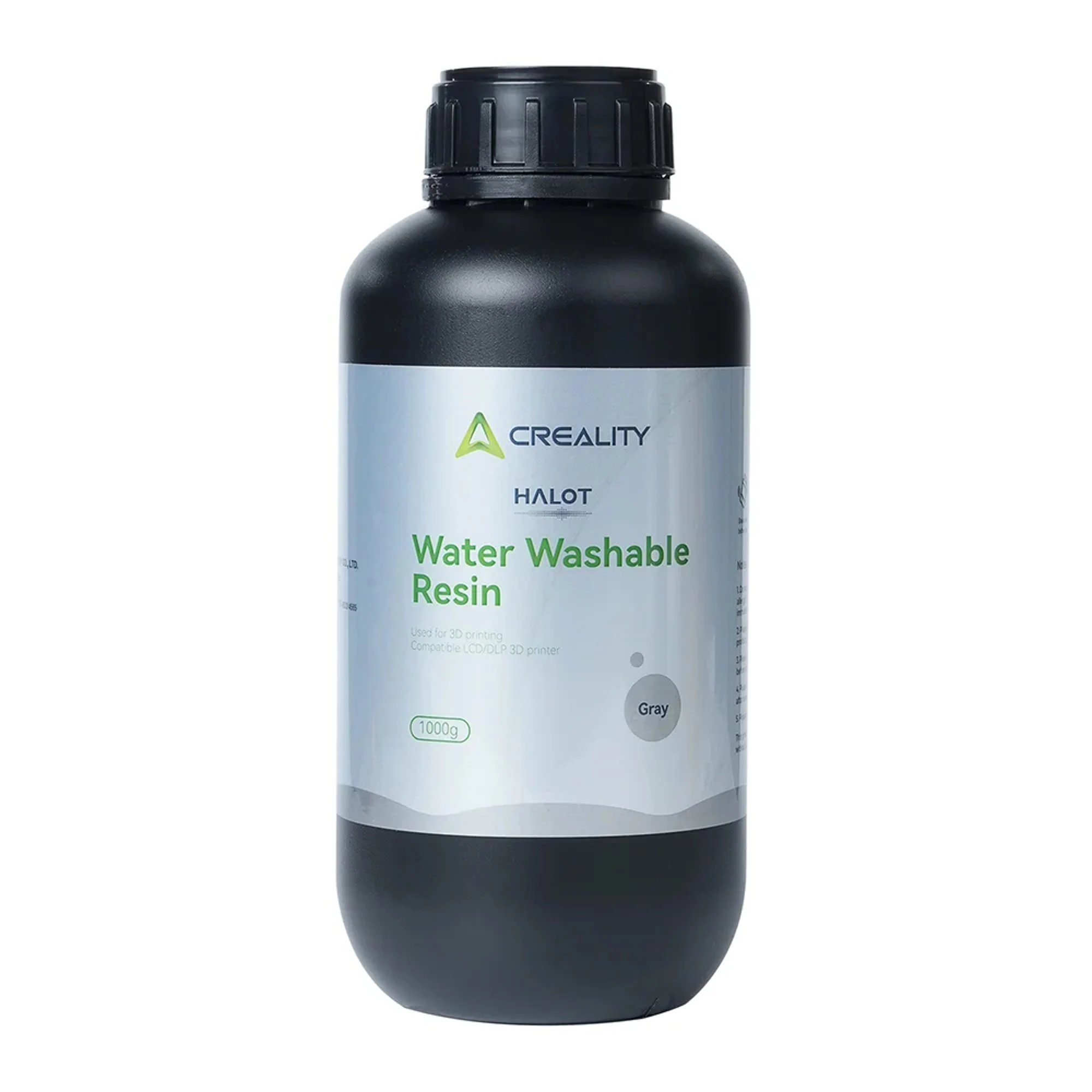 Купити Фотополімерна смола CREALITY HALOT змивається водою Water Washable Resin 1кг, сіра (3302010052) - фото 1