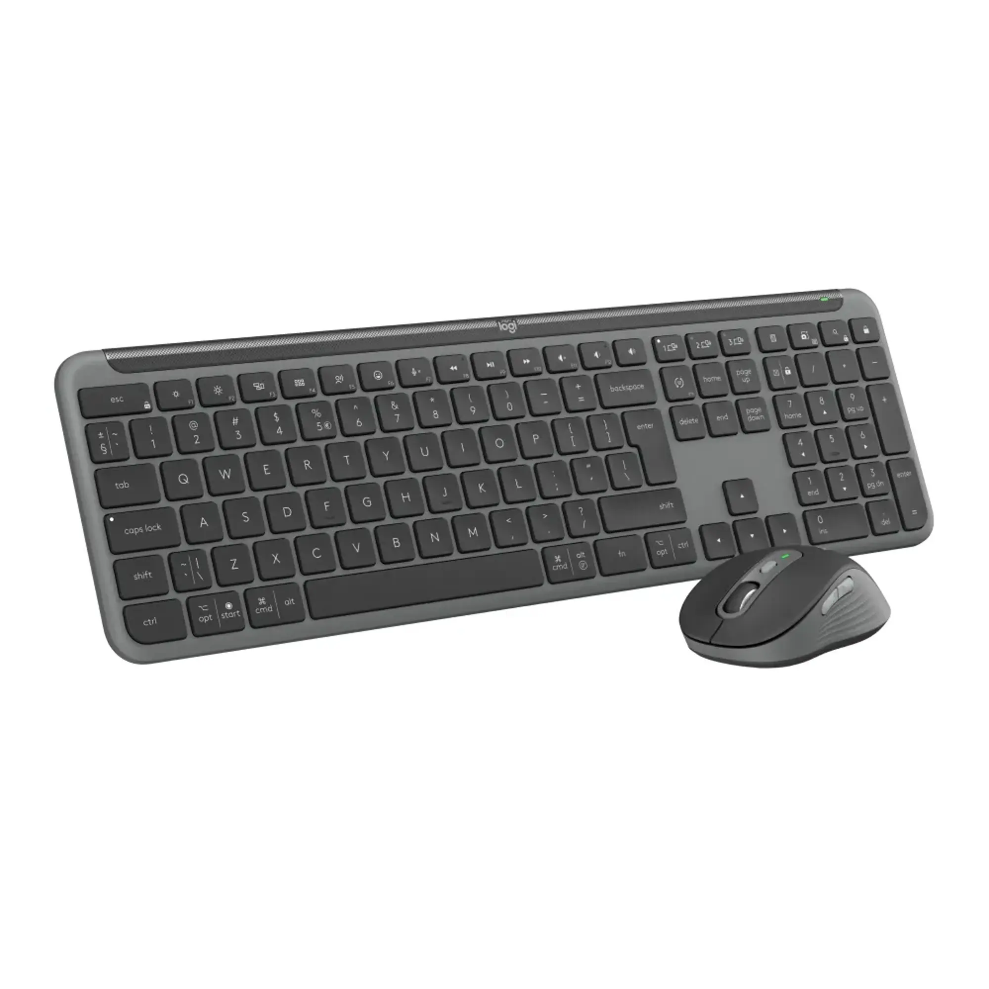 Купити Комплект клавіатура та мишка Logitech Signature Slim Combo MK950 Graphite (920-012490) - фото 1