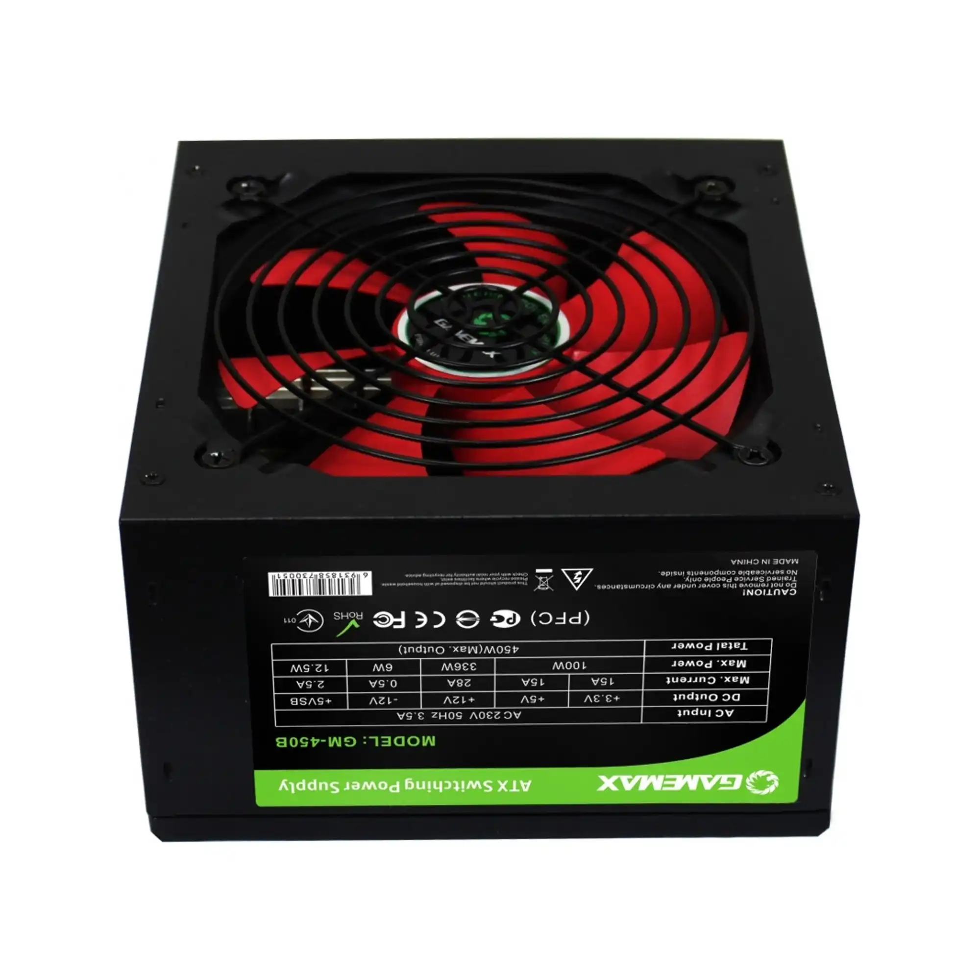 Купити Блок живлення GAMEMAX GM-450 450W - фото 2