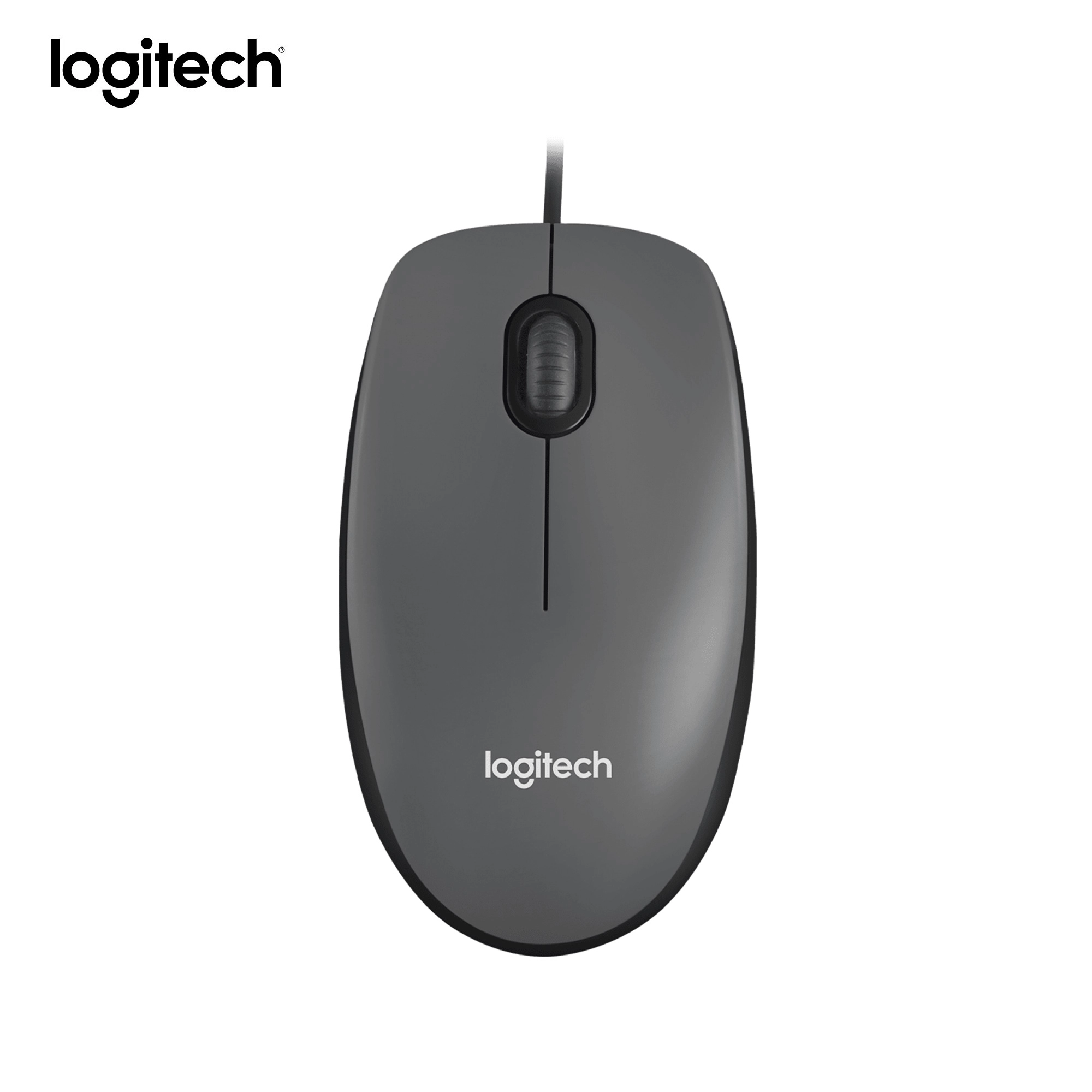Купити Миша Logitech M100 USB Gray - фото 2