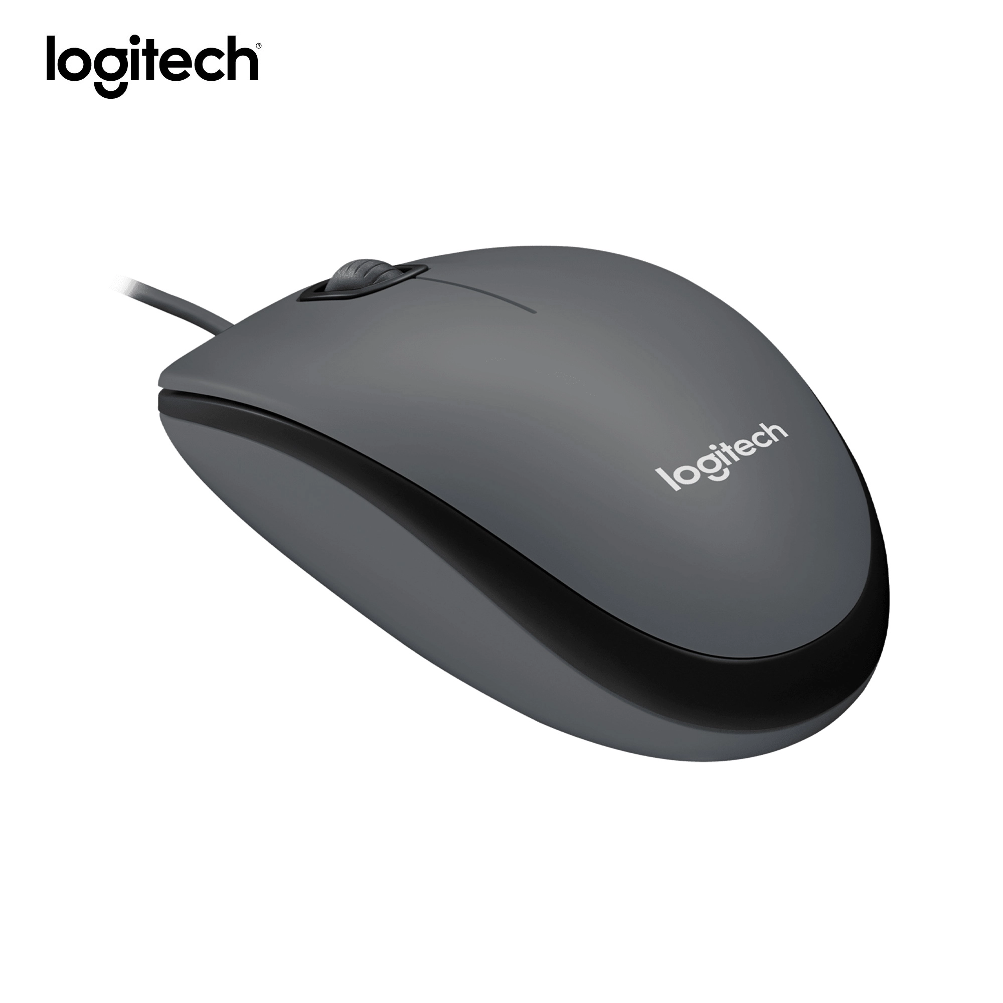 Купити Миша Logitech M100 USB Gray - фото 3