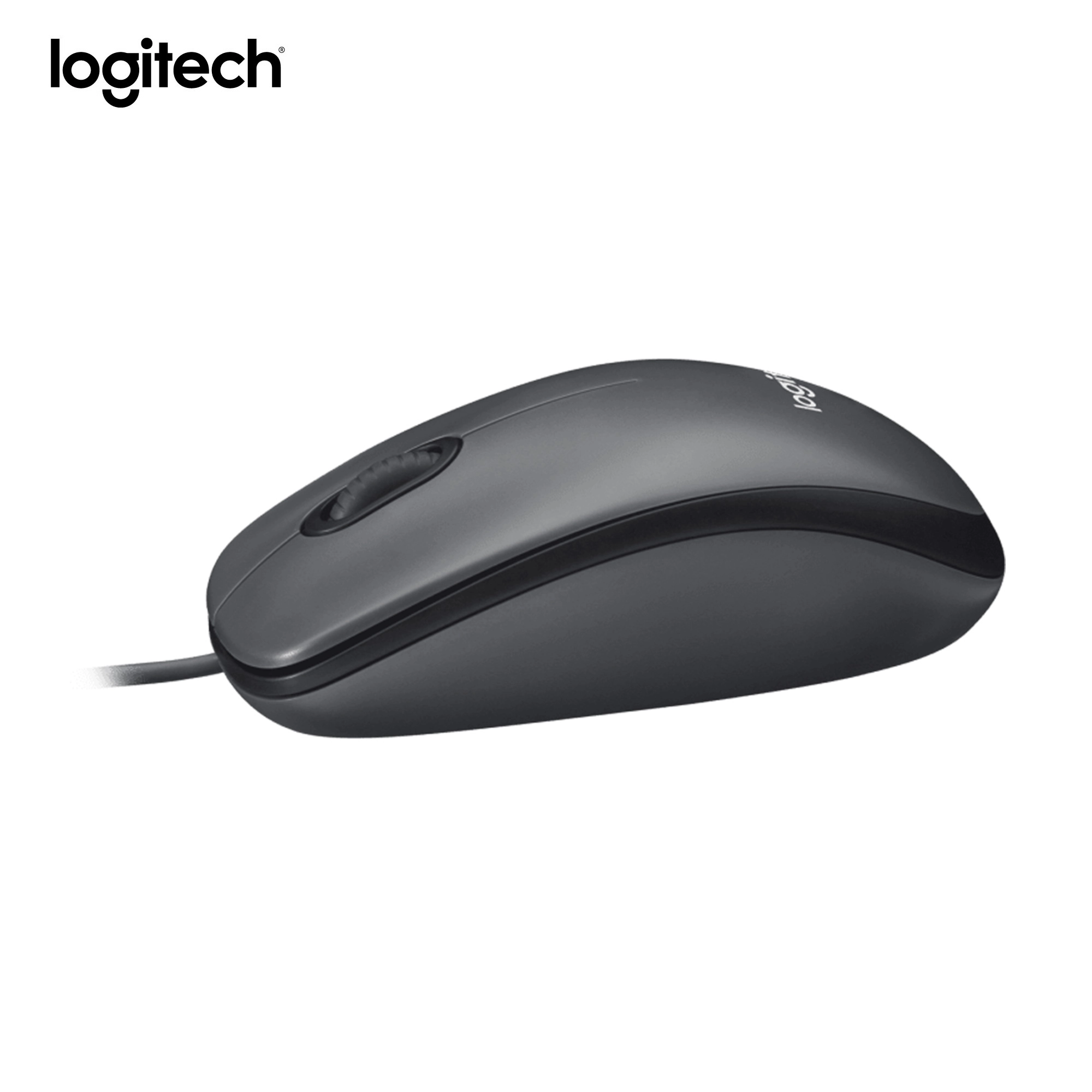 Купити Миша Logitech M100 USB Gray - фото 4