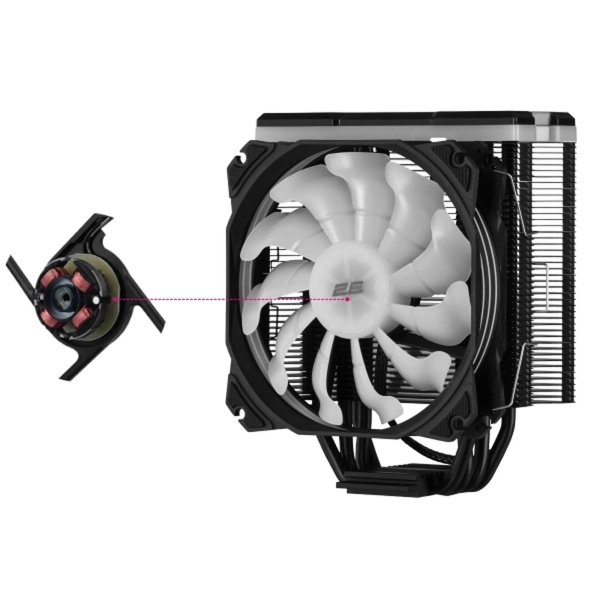 Купить Процессорный кулер 2E Gaming Air Cool AC120D4TC-ARGB - фото 6