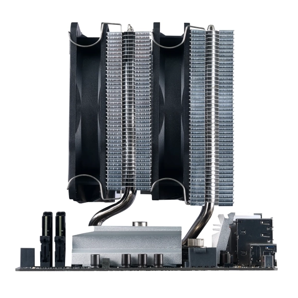 Купить Процессорный кулер SilverStone Hydrogon D120 ARGB (SST-HYD120-ARGB-V2) - фото 10