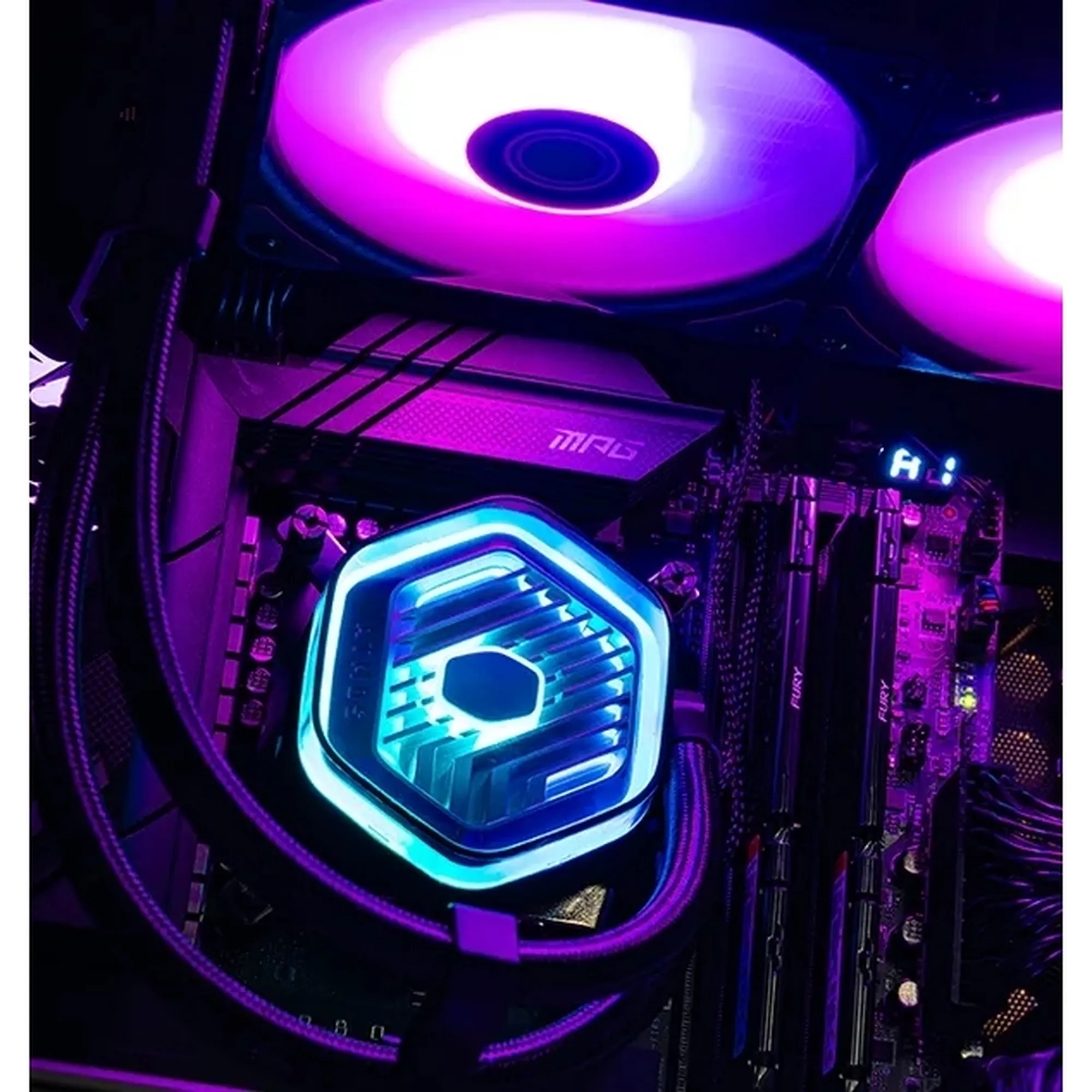 Купить Система водяного охлаждения Cooler Master MasterLiquid 360 ION Black (MLY-D36M-A24PZ-R1) - фото 9