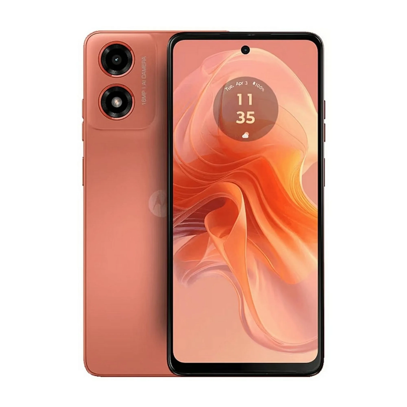 Купити Смартфон Motorola Moto G04 4/64 GB Sunrise Orange (PB130046RS) - фото 1