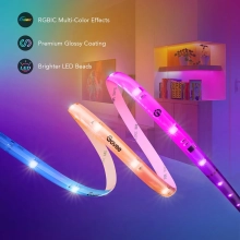 Купить Умная LED лента Govee H619A RGBIC LED Strip Lights With Protective Coating 5м (H619A3D1) - фото 6