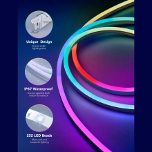 Купить Умная LED лента Govee H61A2 Neon LED Strip Light 5м (H61A23D1) - фото 6