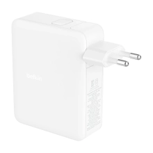 Купить Зарядное устройство Belkin 140W 3хUSB-С GAN PD PPS USB-A White (WCH014BTWH) - фото 2