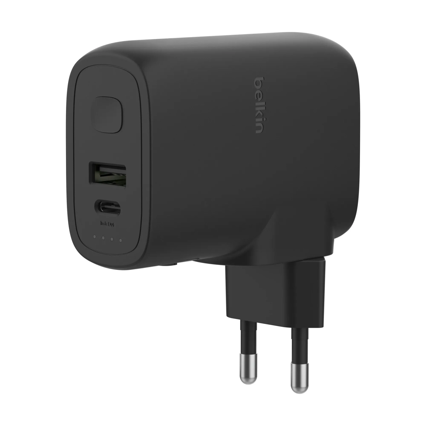 Купить Зарядное устройство Belkin 25W USB-С PD + PowerBank 5000mAh + кабель USB-C to USB-C 1m Black (BPZ003BT1MBK-B6) - фото 1