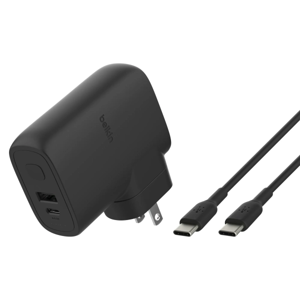 Купить Зарядное устройство Belkin 25W USB-С PD + PowerBank 5000mAh + кабель USB-C to USB-C 1m Black (BPZ003BT1MBK-B6) - фото 2