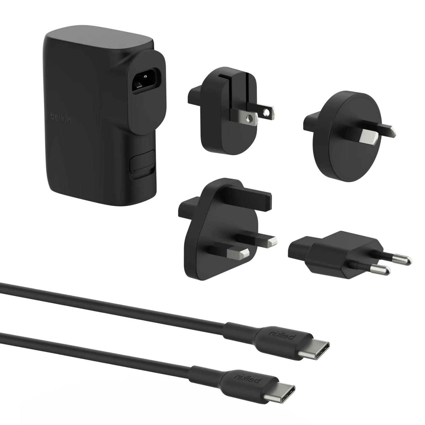 Купить Зарядное устройство Belkin 25W USB-С PD + PowerBank 5000mAh + кабель USB-C to USB-C 1m Black (BPZ003BT1MBK-B6) - фото 4