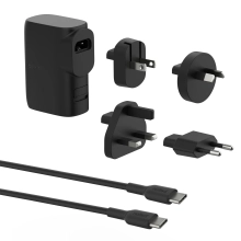Купить Зарядное устройство Belkin 25W USB-С PD + PowerBank 5000mAh + кабель USB-C to USB-C 1m Black (BPZ003BT1MBK-B6) - фото 4