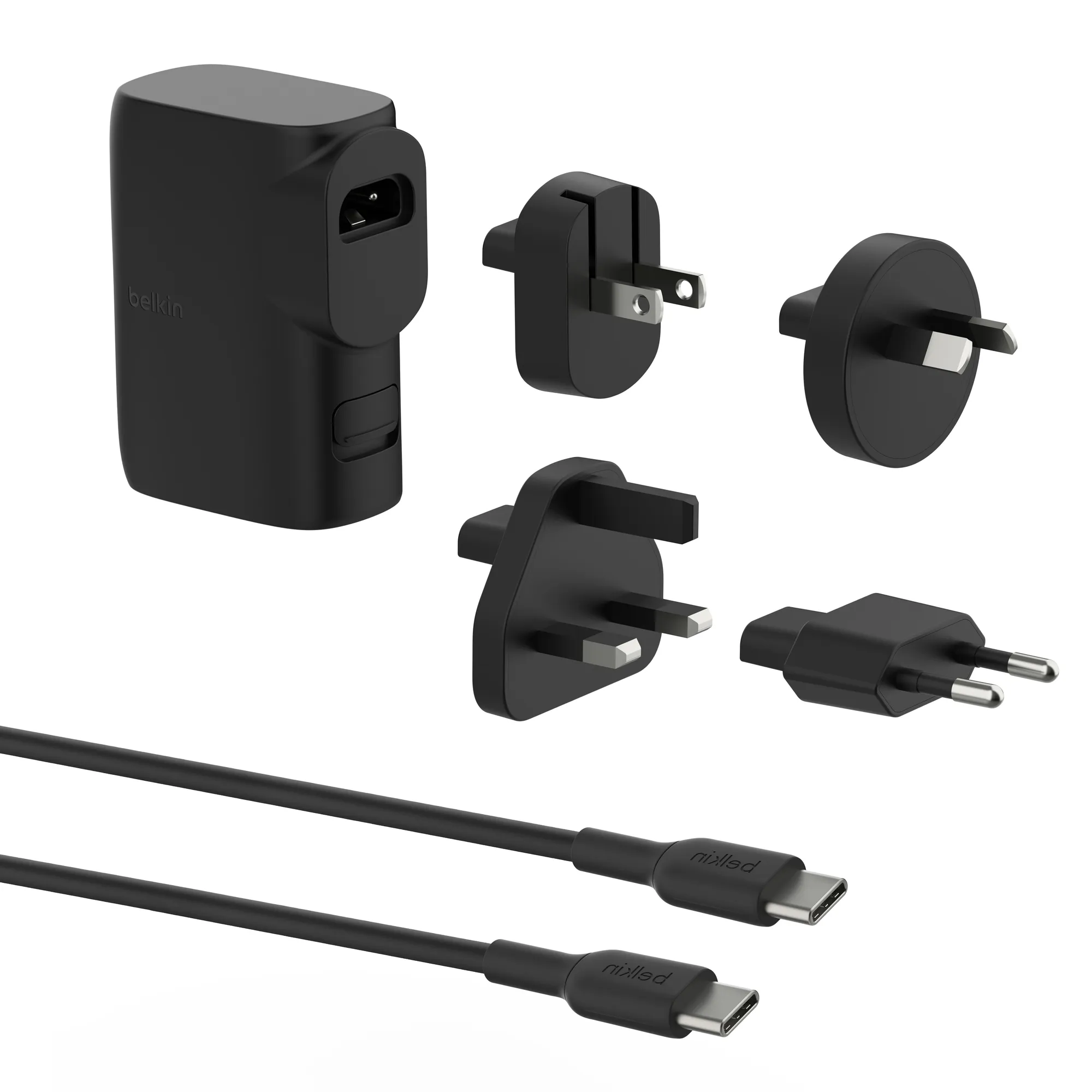 Купить Зарядное устройство Belkin 25W USB-С PD + PowerBank 5000mAh + кабель USB-C to USB-C 1m Black (BPZ003BT1MBK-B6) - фото 4