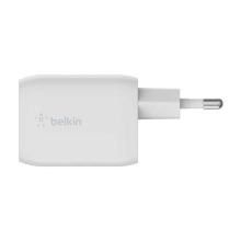 Купити Зарядний пристрій Belkin 65W 2хUSB-С GAN PD PPS White (WCH013VFWH) - фото 3