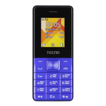 Купить Мобильный телефон TECNO T301 2SIM Blue - фото 1