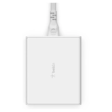 Купити Зарядний пристрій Belkin 108Вт 2хUSB-С GAN PD PPS/2хUSB-A, White (WCH010VFWH) - фото 4