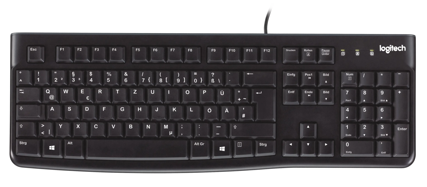 Купить Клавиатура Logitech K120 USB OEM Ukr - фото 1