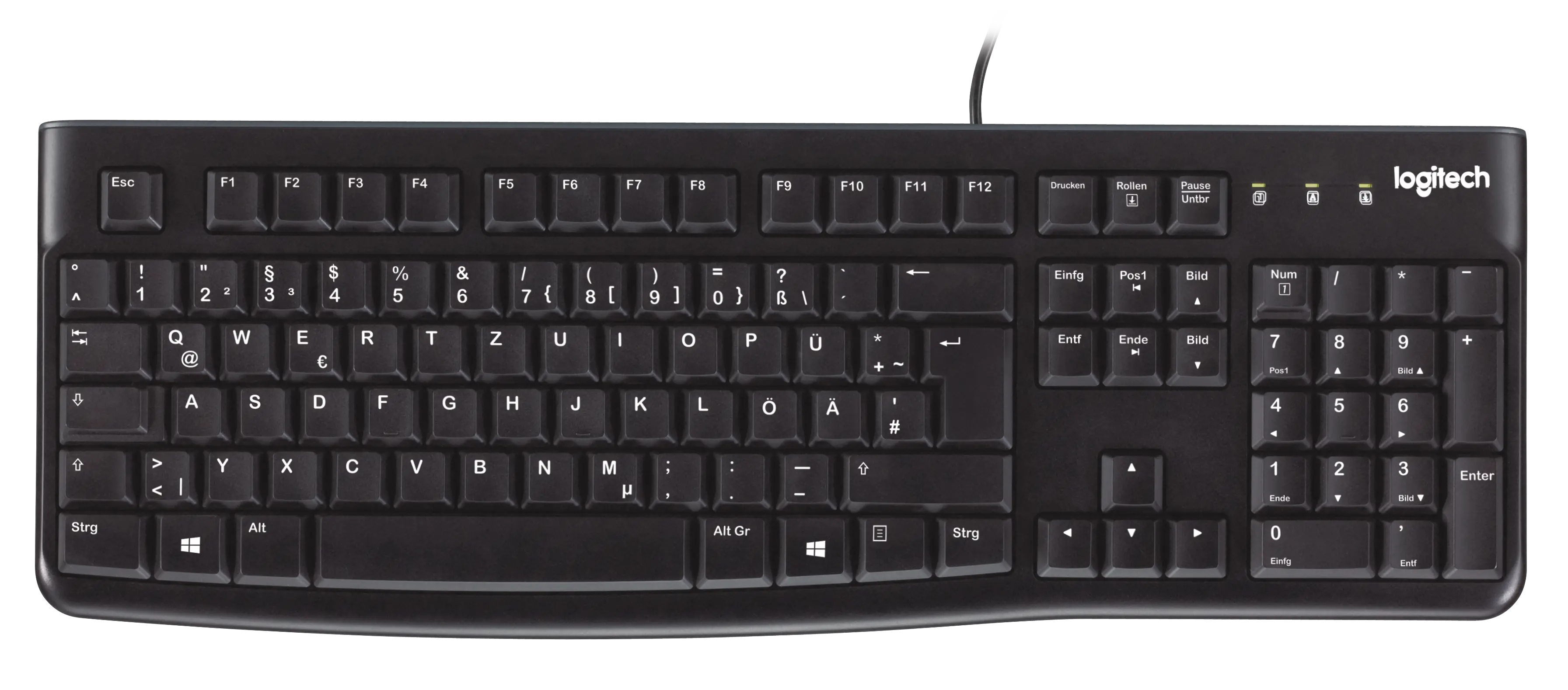 Купить Клавиатура Logitech K120 USB OEM Ukr - фото 1