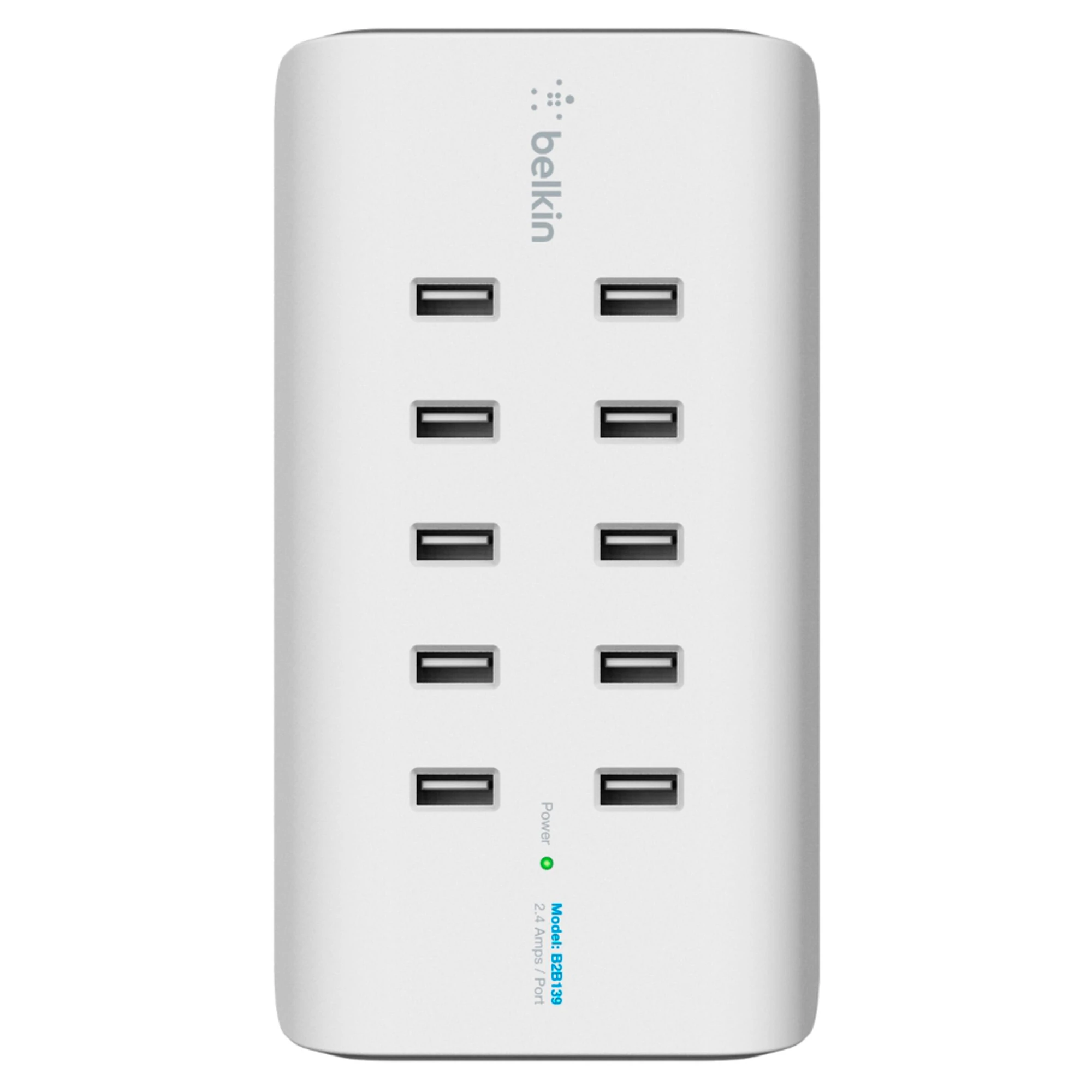 Купить Зарядное устройство Belkin 120Вт 10хUSB-A, White (B2B139vf) - фото 2